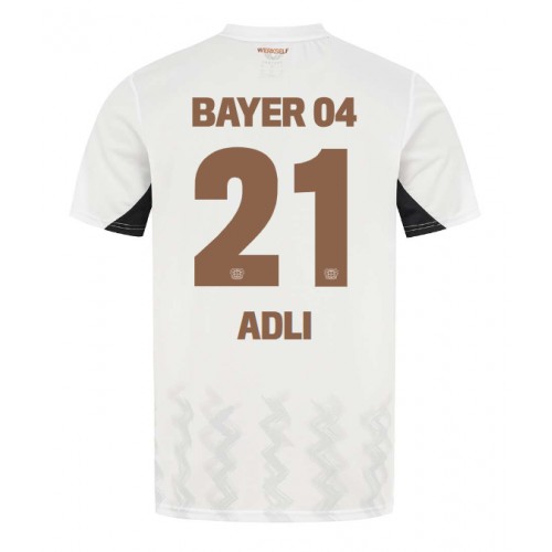 Fotbalové Dres Bayer Leverkusen Amine Adli #21 Venkovní 2024-25 Krátký Rukáv